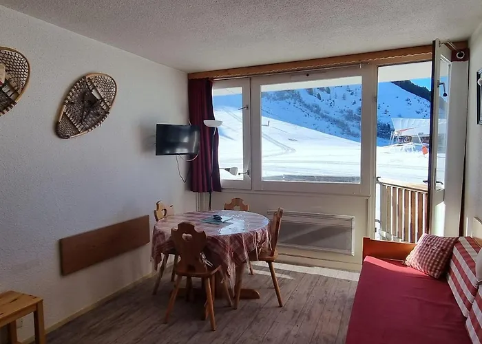 Lumineux Ski-in/ski-out, 3/4 Pers, Vue Pistes - Fr-1-181-2595